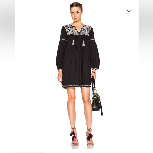 Ulla Johnson Dresses & Skirts - Ulla Johnson - Embroidered Dress- Mira in Black